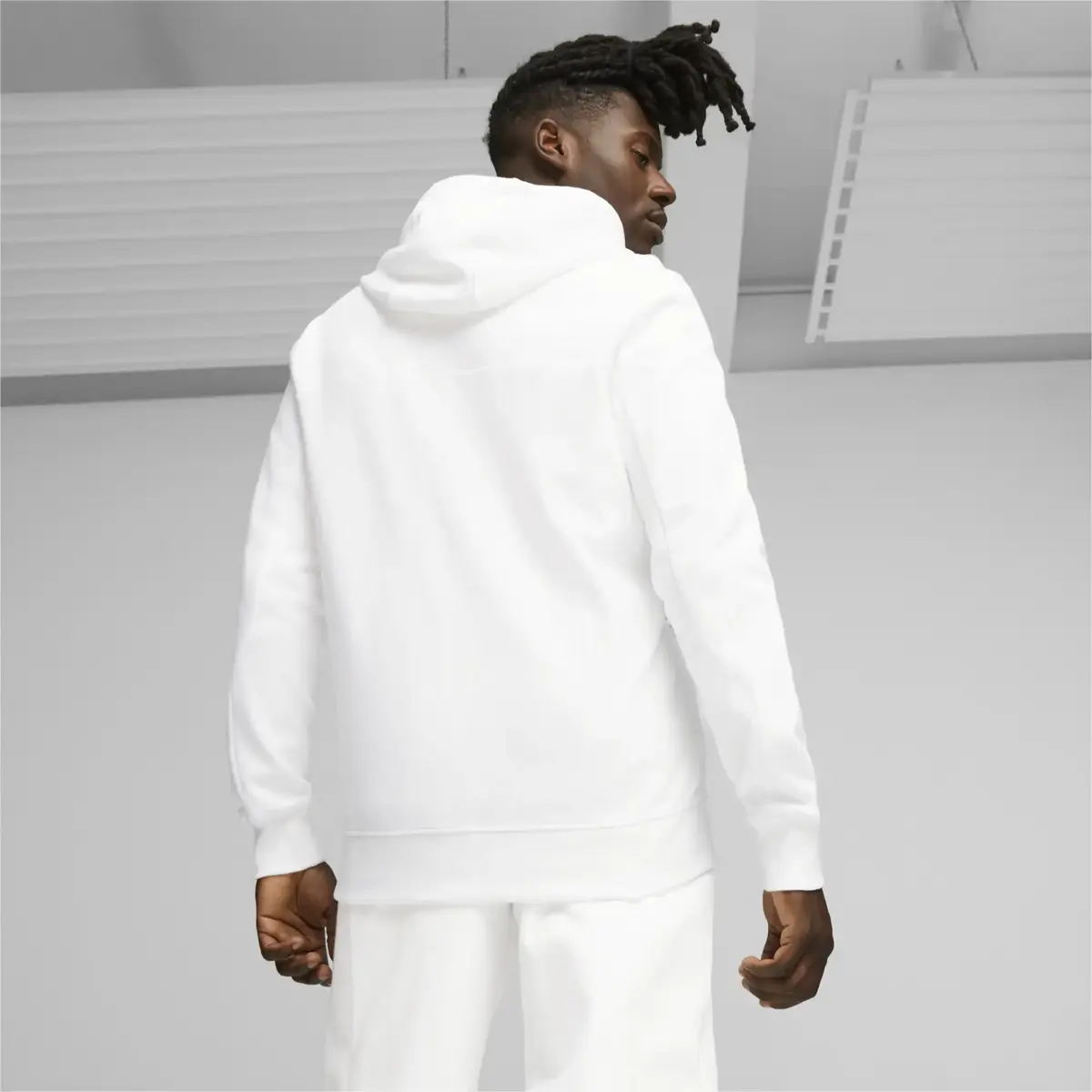 Puma BMW MMS Hdd Sweat Jacket Mavi Erkek Fermuarlı Hoodie