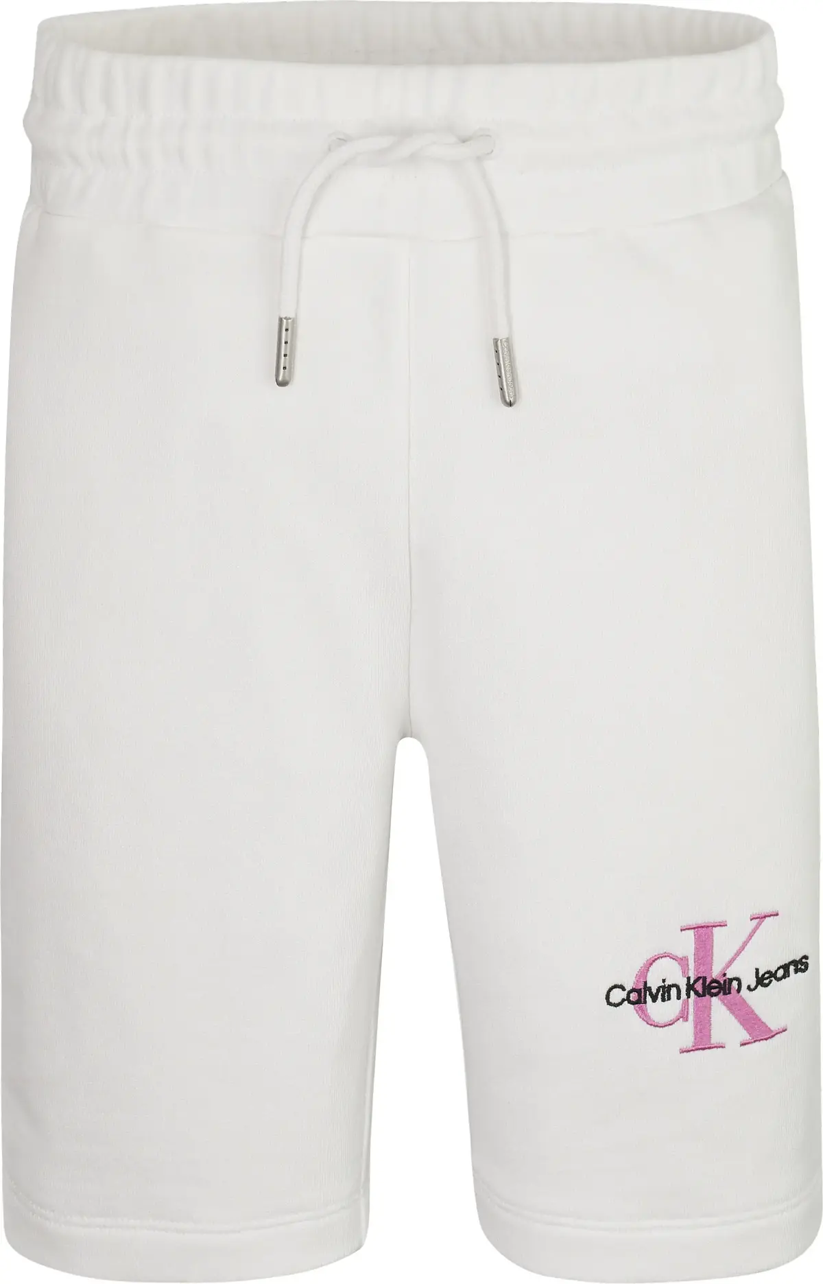 Calvin Klein MONOGRAM OFF PLACED Kadın Beyaz Şort