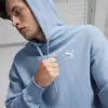 Puma BETTER CLASSICS Relaxed Hoodie TR Mavi Erkek Sweatshirt