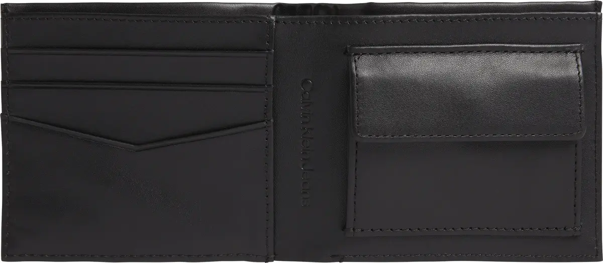 Calvin Klein BIFOLD W/COIN + DRIN Erkek Siyah Cüzdan
