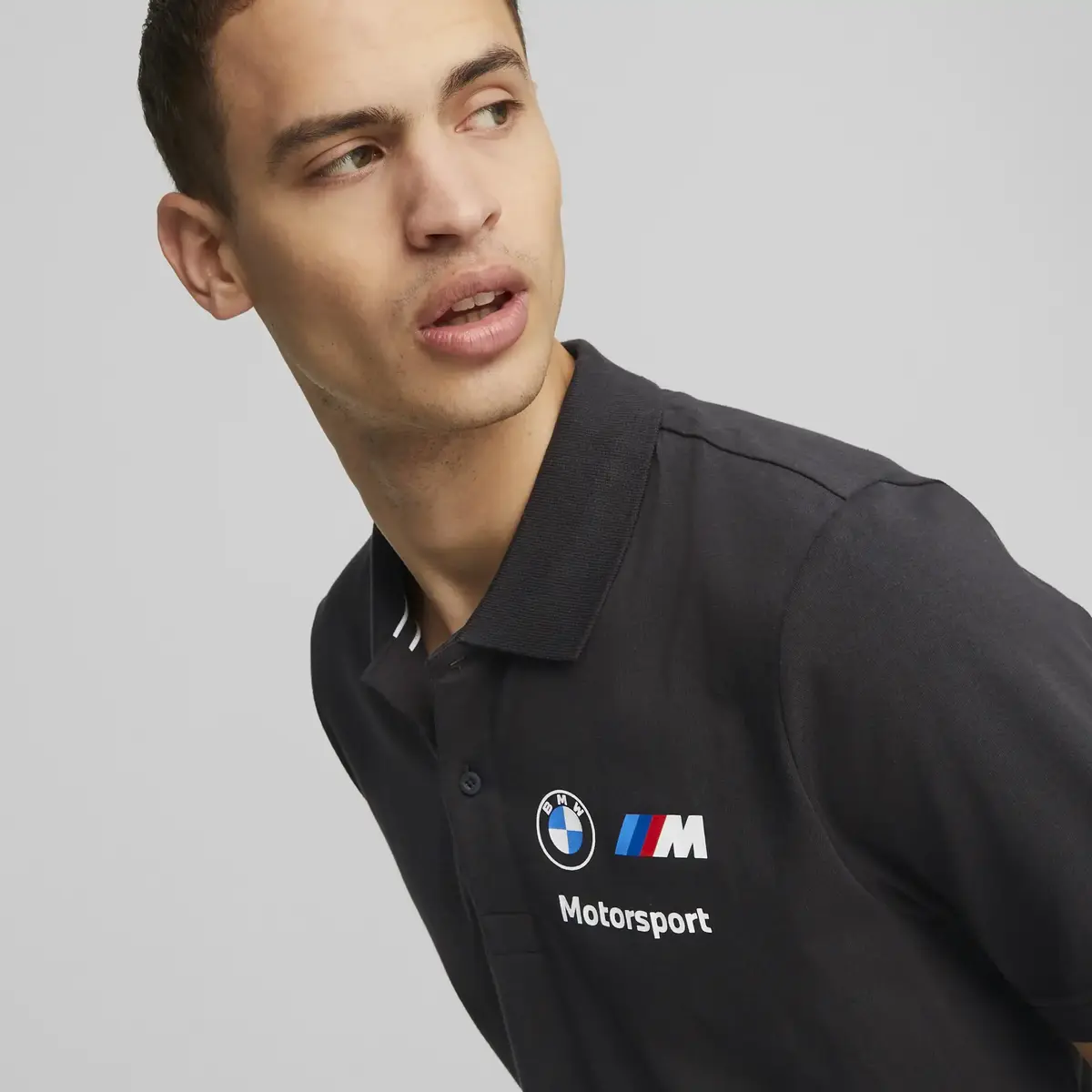Puma BMW MMS ESS Polo Siyah Erkek Polo T-shirt