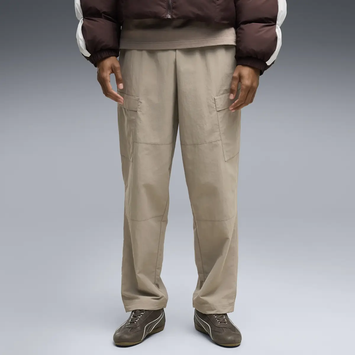 Puma WARDROBE ESS Cargo Pants Bej Erkek Pantolon