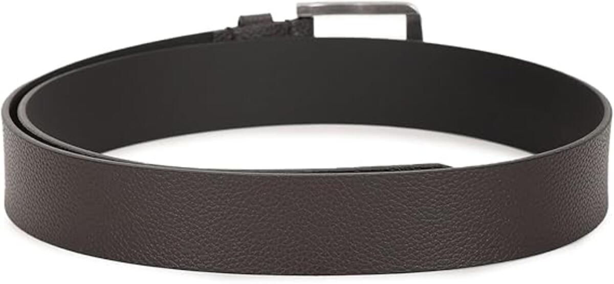 Calvin Klein CLASSIC FLAT R LTHR, GRP Kahverengi Erkek Kemer