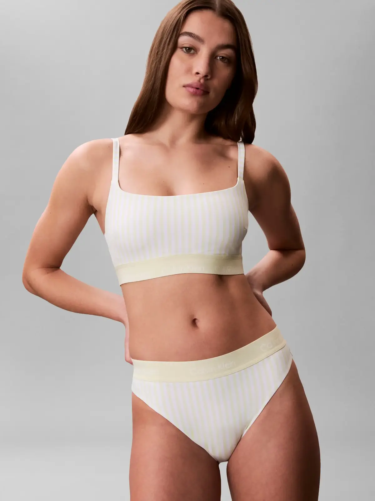 Calvin Klein BIKINI Kadın Sarı Bikini Altı