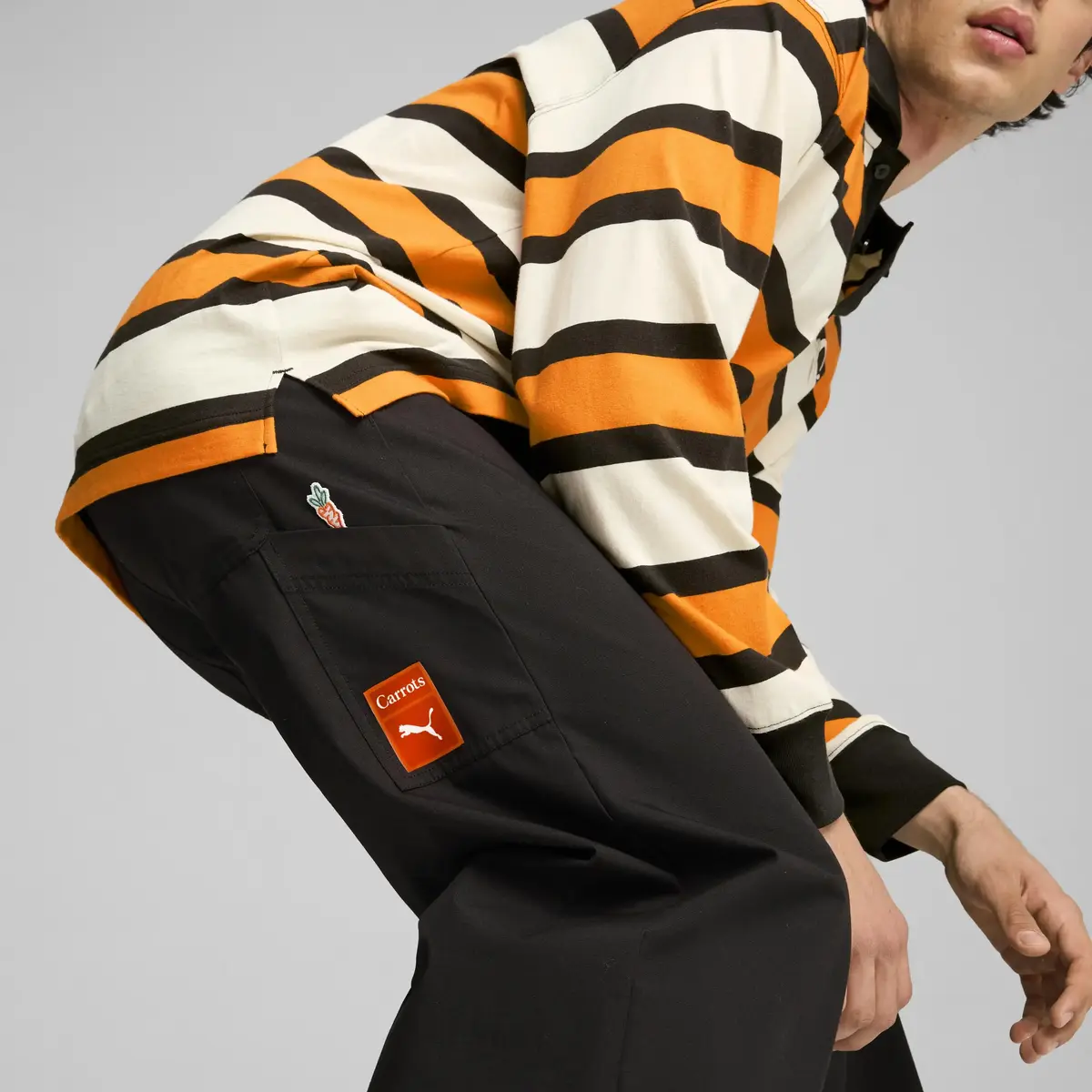 Puma X CARROTS Cargo Pants Siyah Erkek Eşofman Altı