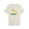 Puma Classics Logo Tee Bej Erkek T-Shirt