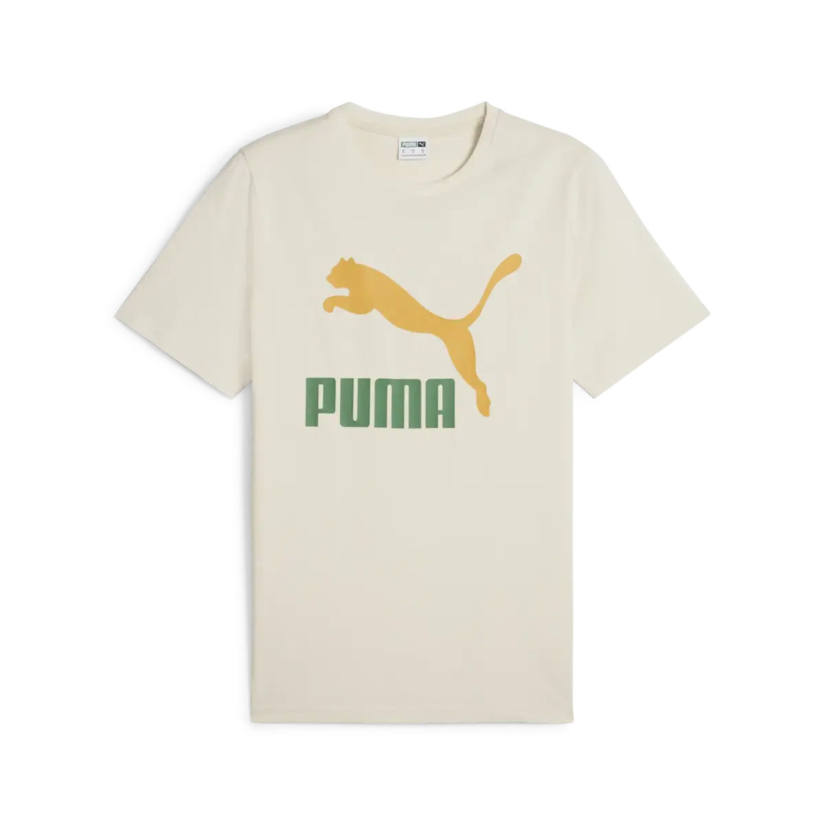 Puma Classics Logo Tee Bej Erkek T-Shirt