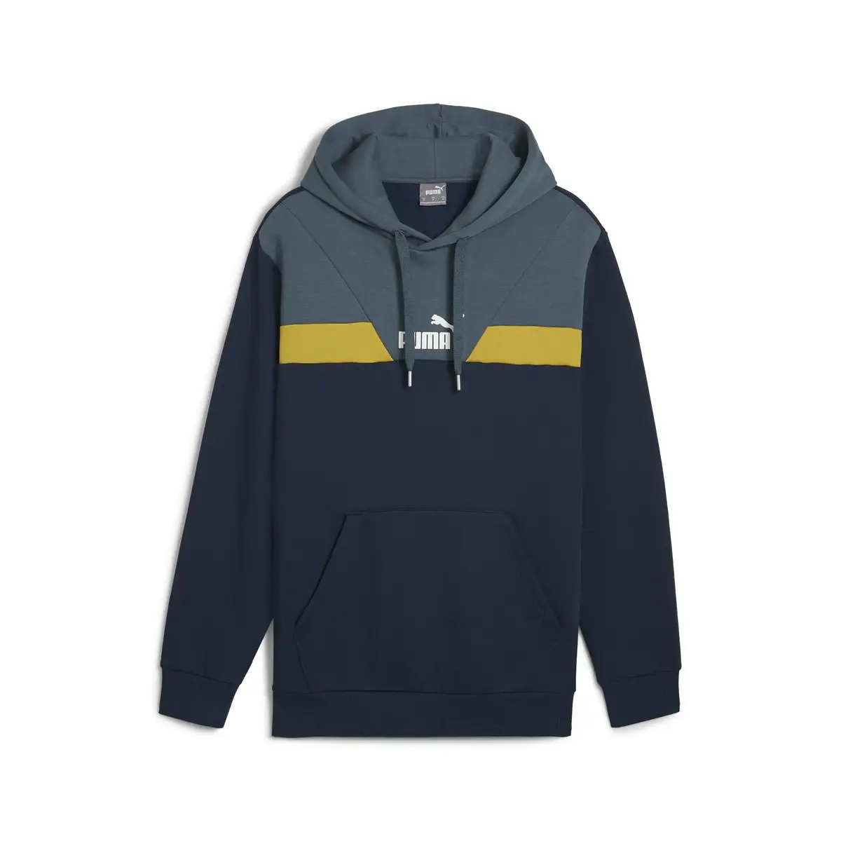 PUMA POWER Colorblock Hoodie FL Siyah Erkek Hoodie