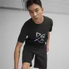 Puma X PLAYSTATION Graphic Tee Siyah Erkek T-Shirt