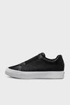 Calvin Klein CUPSOLE LACE UP LTH, BEH Siyah Kadın Spor Ayakkabı