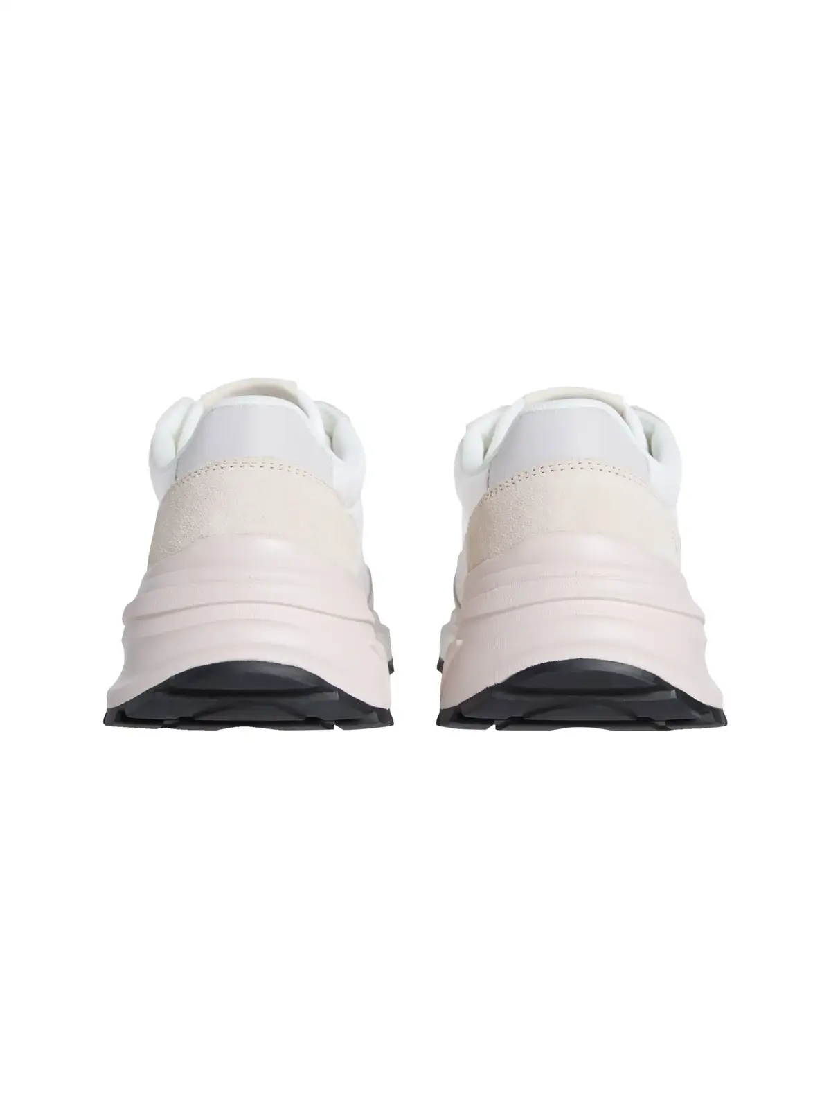 Calvin Klein HIKE RUNNER MG NYLON, 02R Beyaz Kadın Spor Ayakkabı & Sneaker