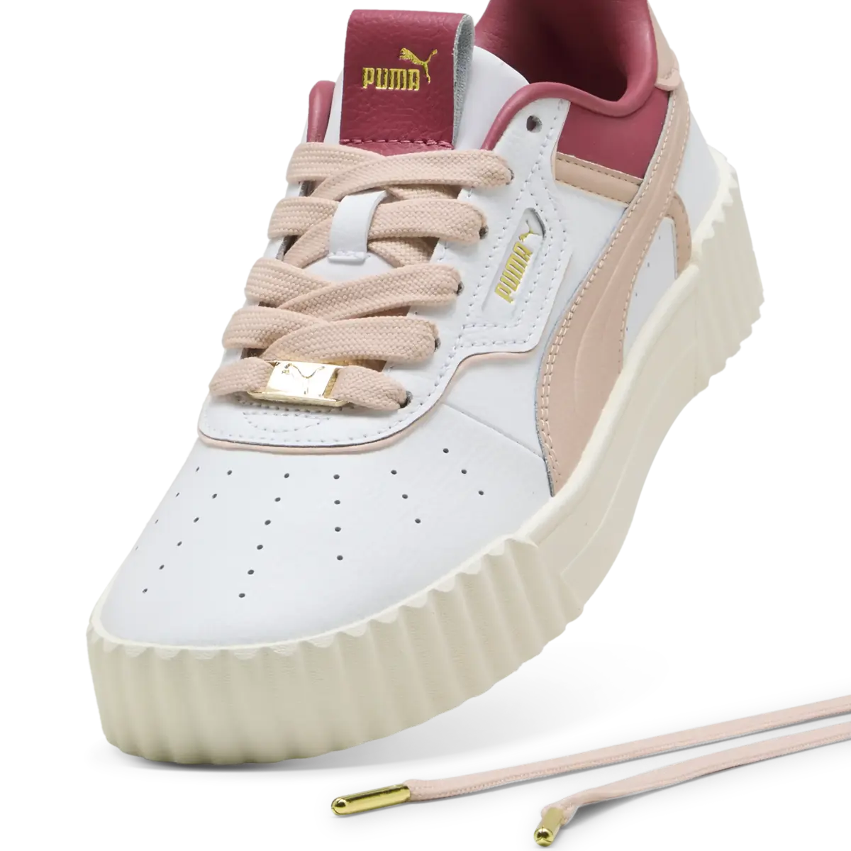 Puma Carina 3.0 Luxe Beyaz Kadın Spor Ayakkabı
