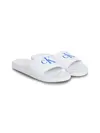 Calvin Klein SLIDE JELLY MONO PU Beyaz Erkek Terlik