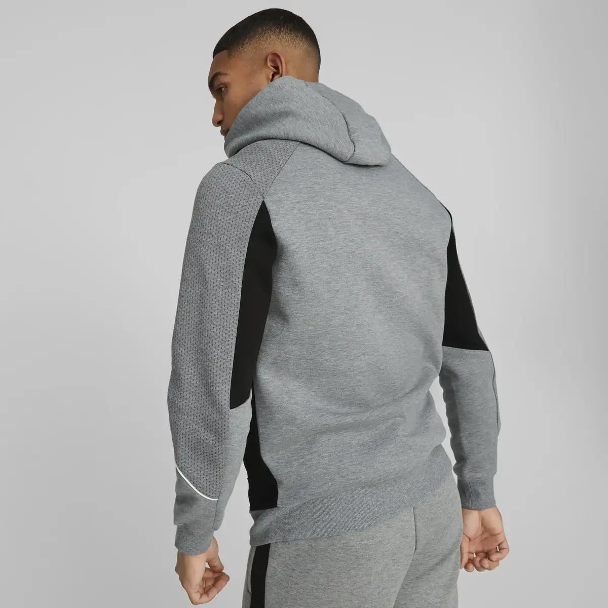 Puma BMW MMS Hdd Sweat Jkt Gri Erkek/Unisex Sweat