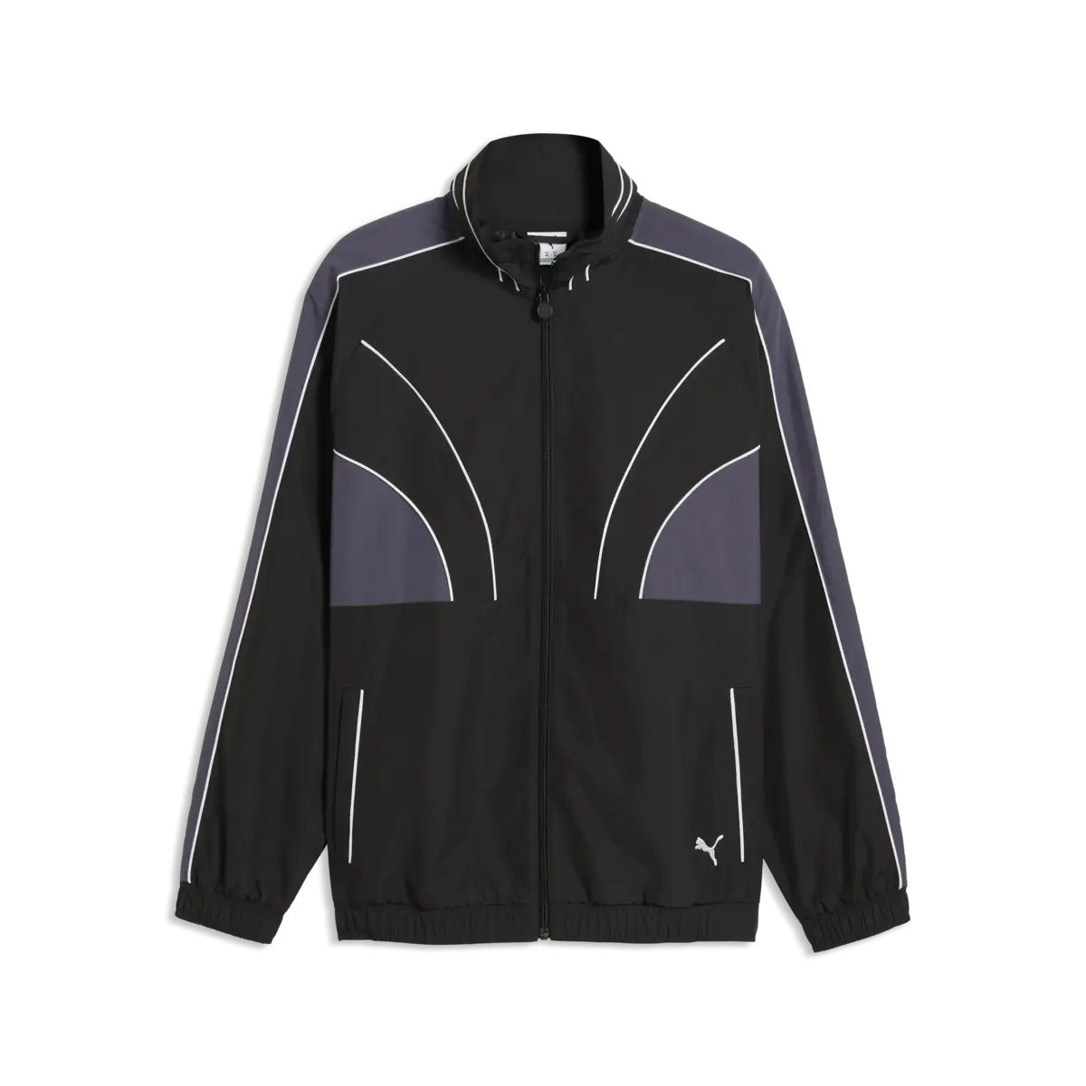 PUMA T7 Relaxed Woven Track Jacke Siyah Erkek Ceket