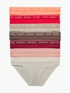 Calvin Klein BIKINI 7PK Kadın Renkli Bikini Külot Set