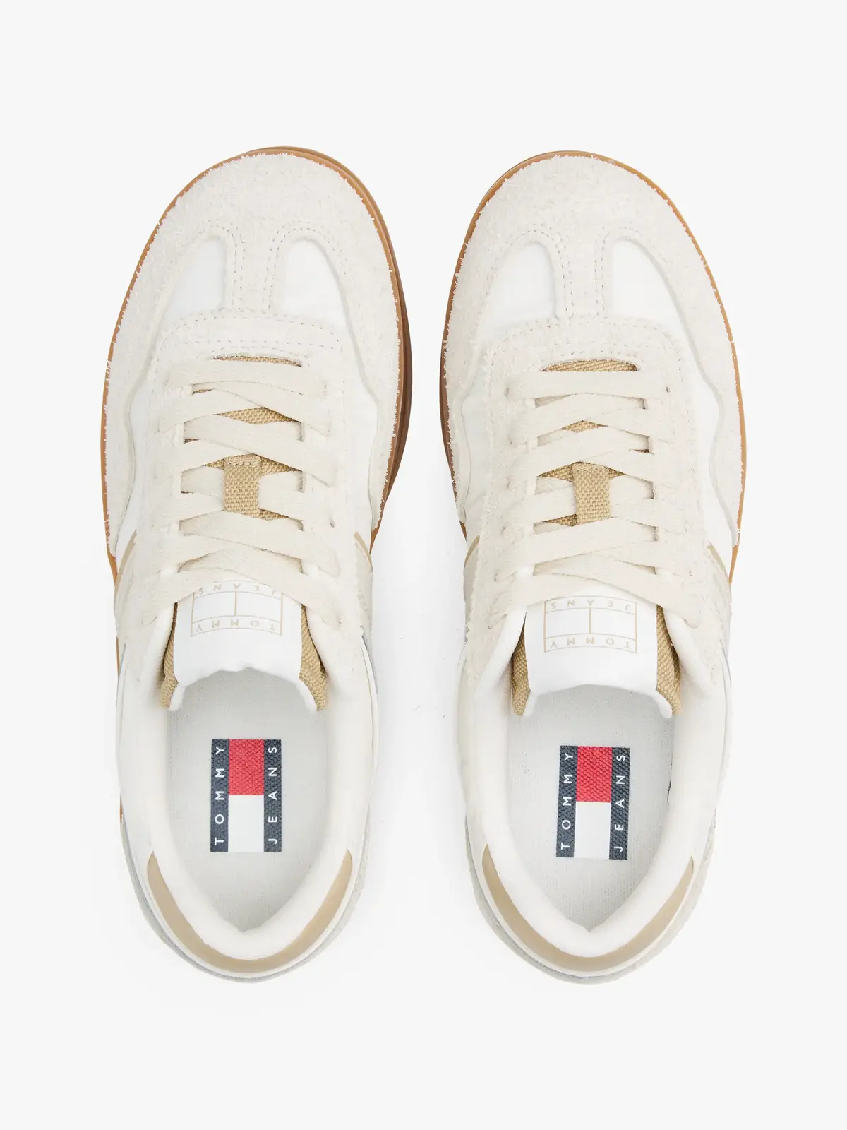 Tommy Hilfiger THE GREENWICH MIX ME, ACG Krem Kadın Spor Ayakkabı & Sneaker