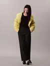Calvin Klein BLANKET JACKET Yeşil Kadın Mont