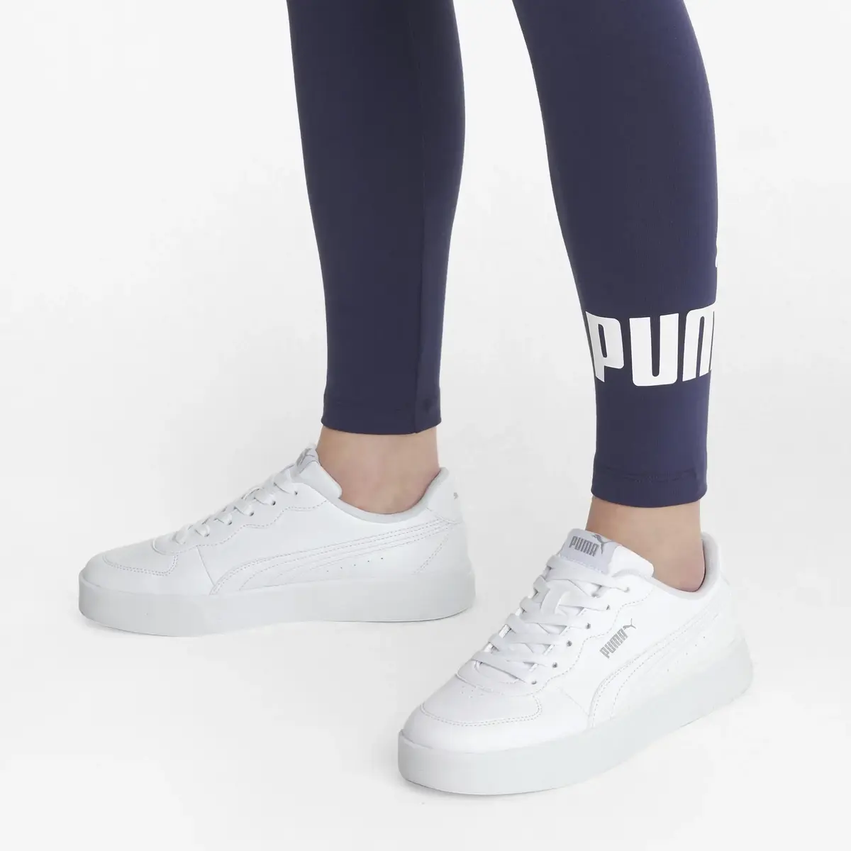 Puma Skye Clean Beyaz Kadın Günlük Spor Ayakkabı