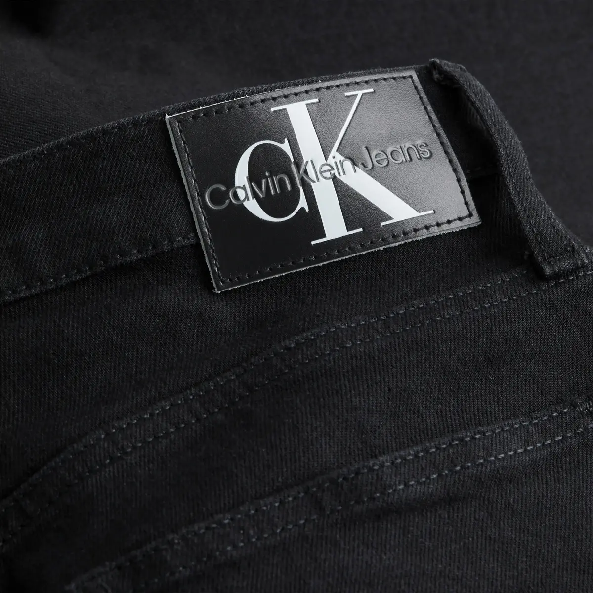 Calvin Klein MOM JEAN Kadın Siyah Kot Pantolon