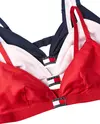 Tommy Hilfiger 3 PACK TRIANGLE, 0V5 Kırmızı Kadın Sütyen & Bralet