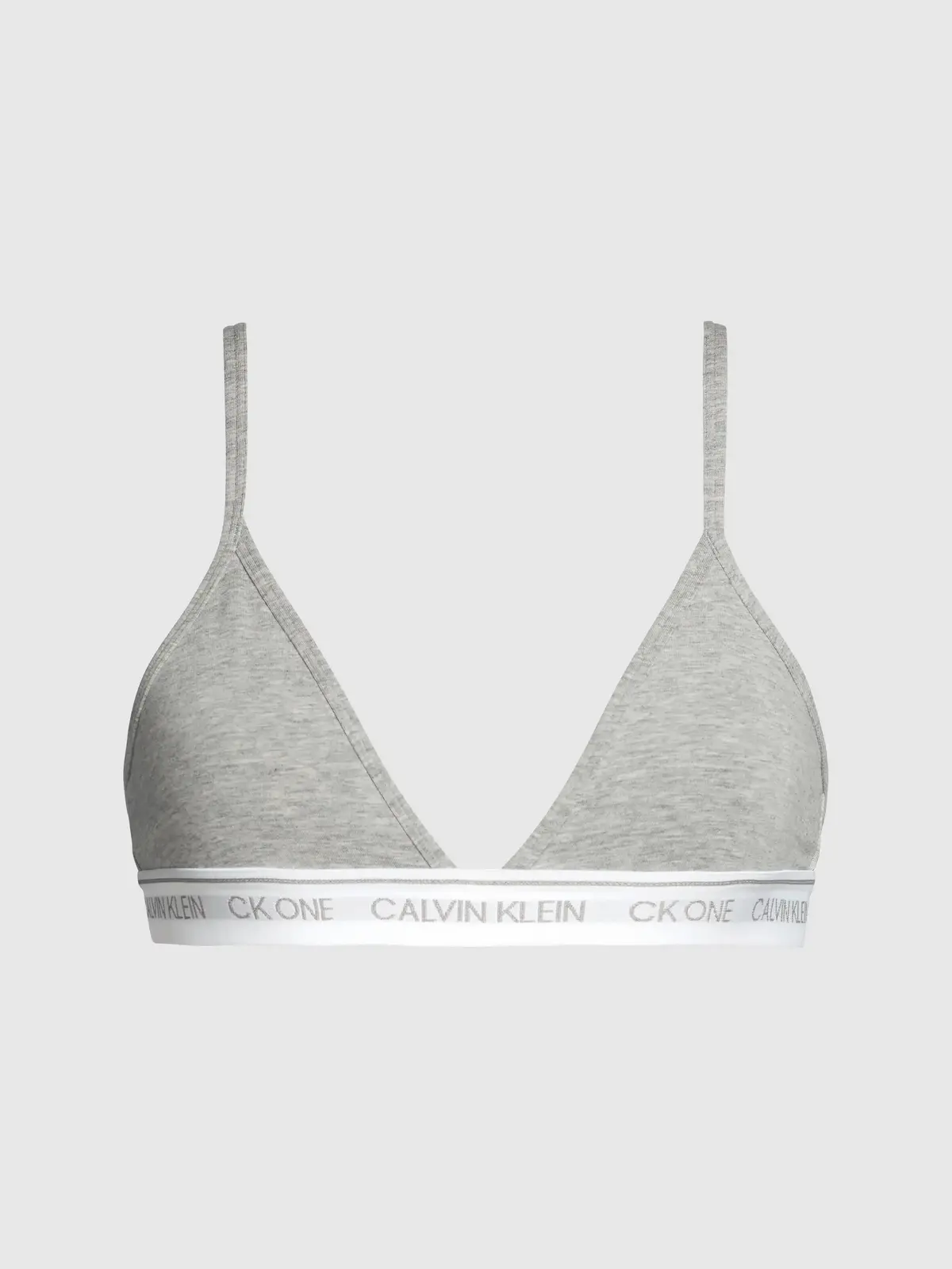 Calvin Klein UNLINED TRIANGLE Kadın Gri Sütyen