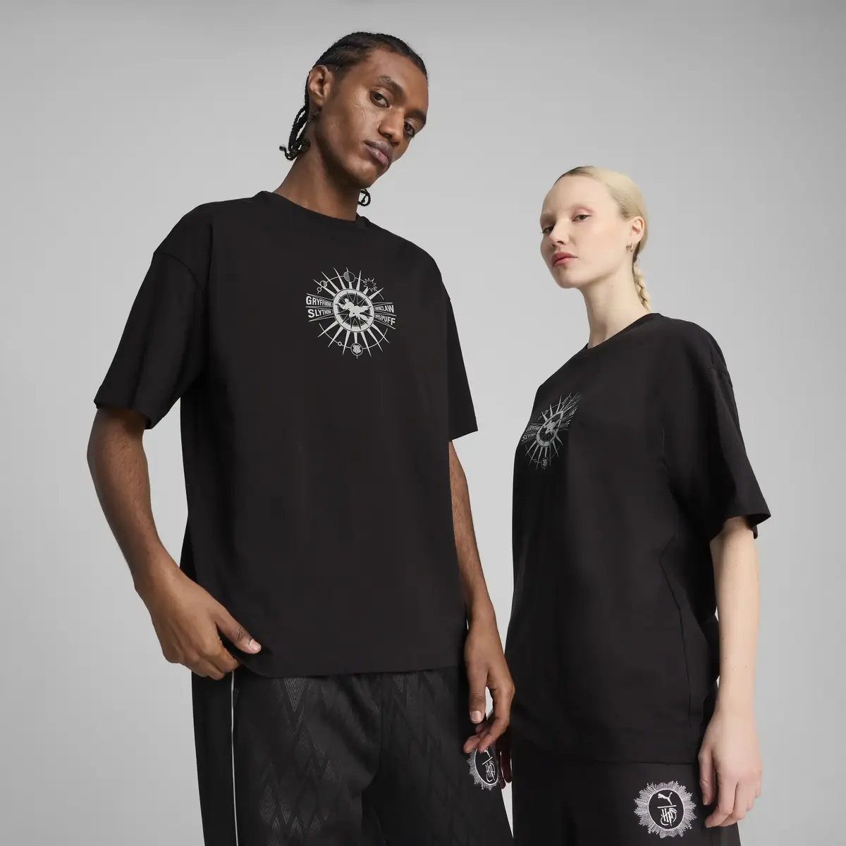 Puma X HARRY POTTER Tee Siyah Erkek T-Shirt & Polo
