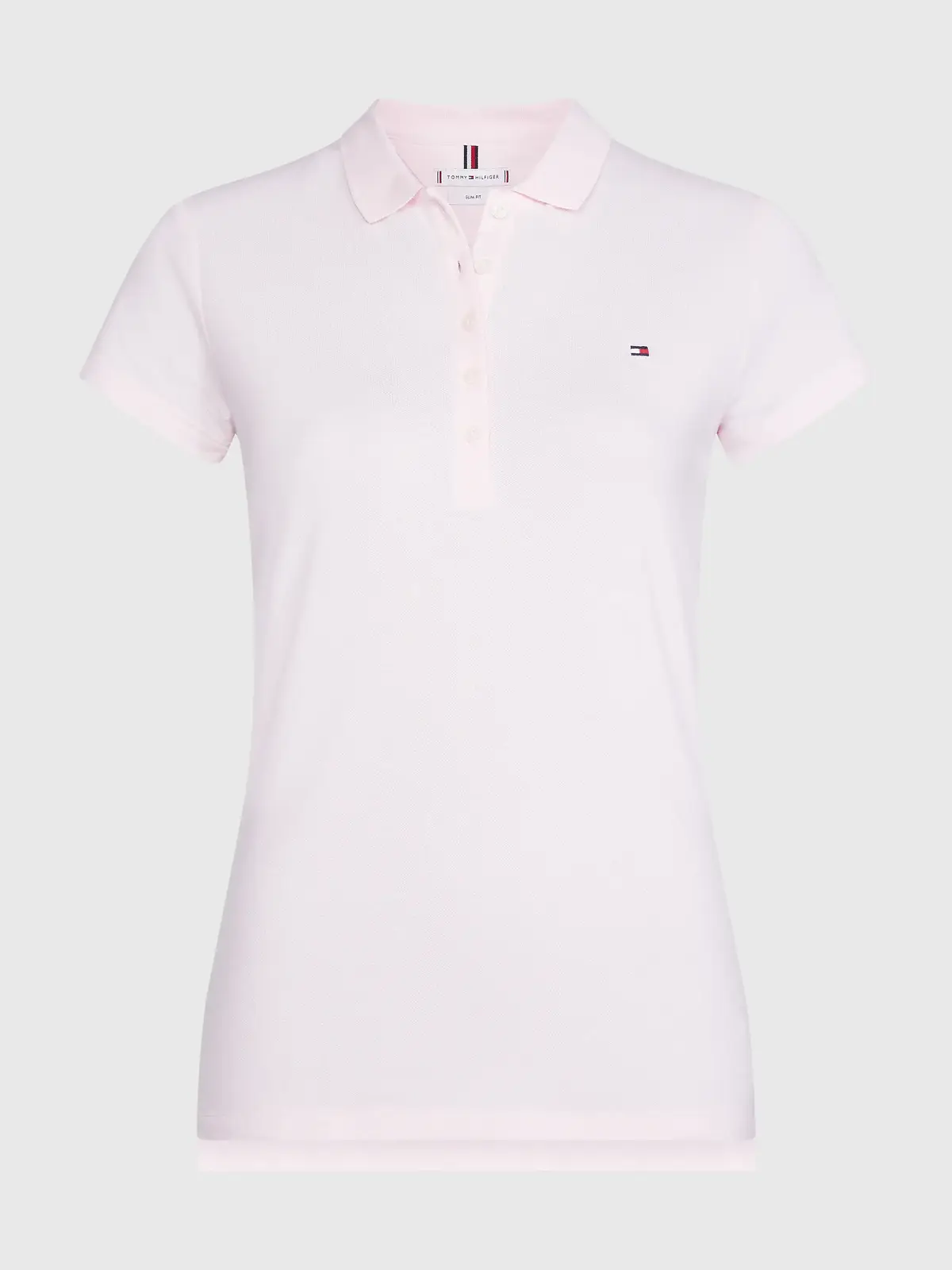 Tommy Hilfiger HERITAGE SHORT SLEEV Kadın Pembe Polo T-Shirt