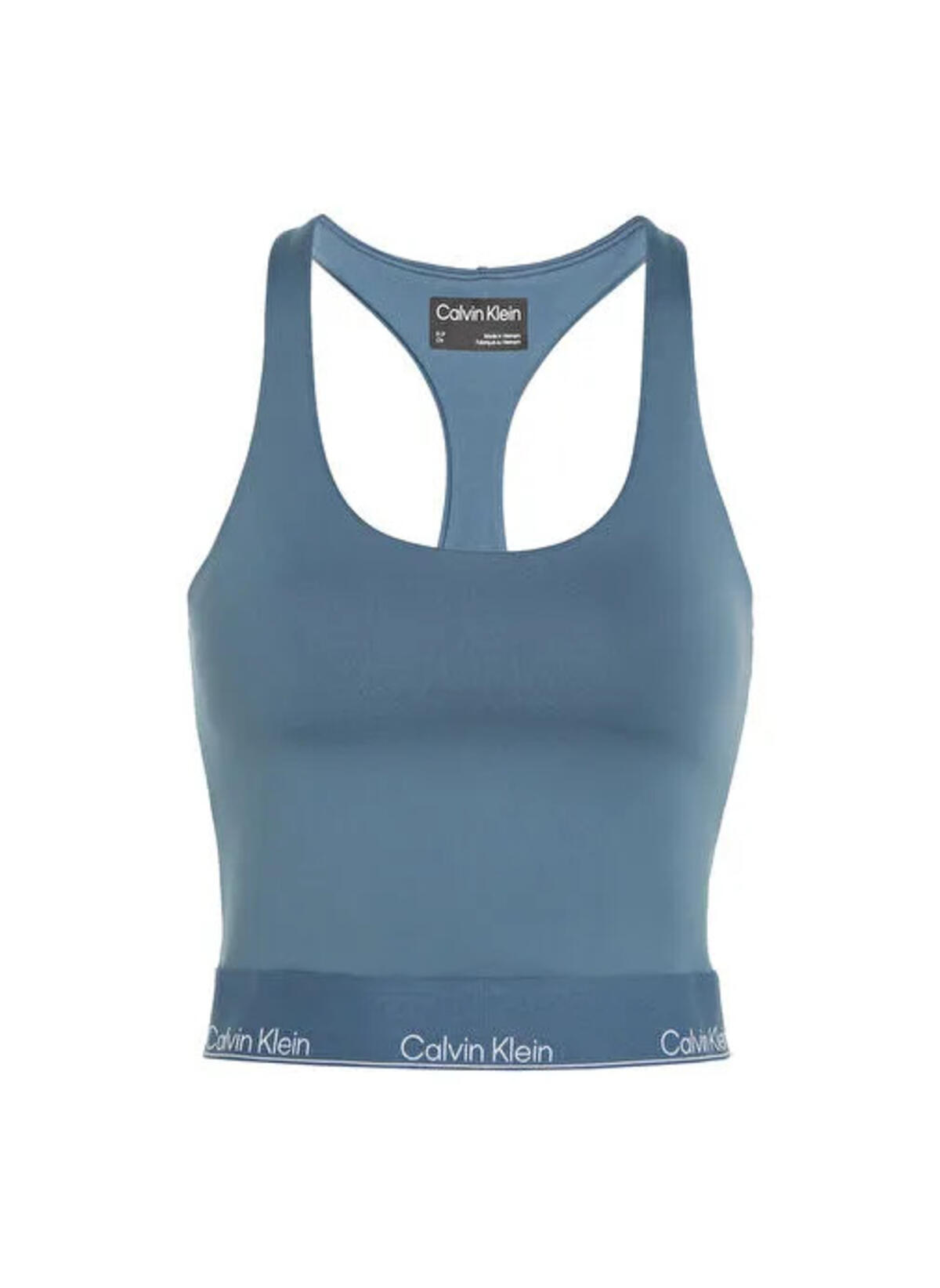 Calvin Klein WO - Tank (Cropped), 5BX Mavi Kadın Atlet