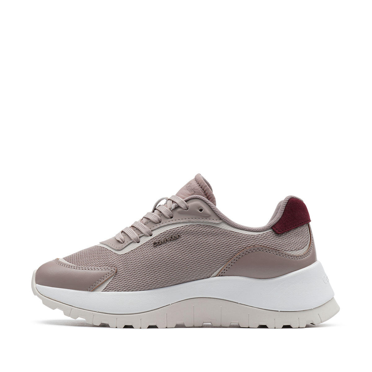 Calvin Klein RUNNER LACE UP MESH, 0GB Pembe Kadın Yürüyüş & Koşu Ayakkabısı