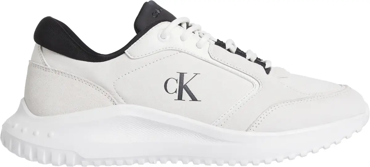 Calvin Klein EVA RUNNER LOW MG WM, 0LF Beyaz Erkek Spor Ayakkabı & Sneaker