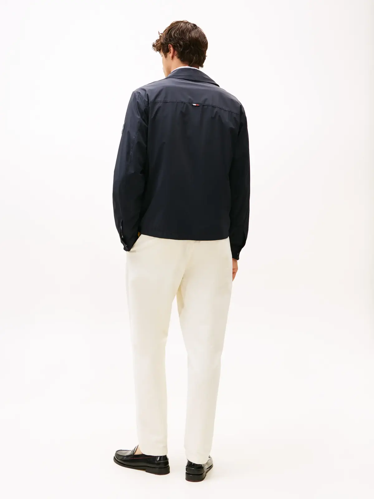 Tommy Hilfiger TECH SHIRT JACKET, DW5 Siyah Erkek Gömlek