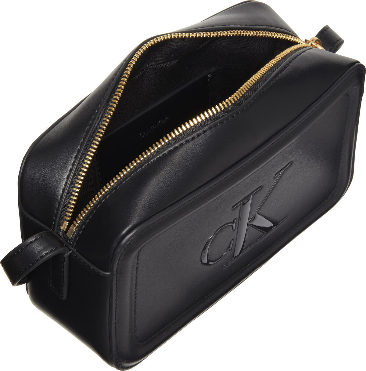 Calvin Klein BOLD CK CAMERA BAG Siyah Kadın El Çantası Calvin Klein BOLD CK CAMERA BAG Siyah Kadın El Çantası