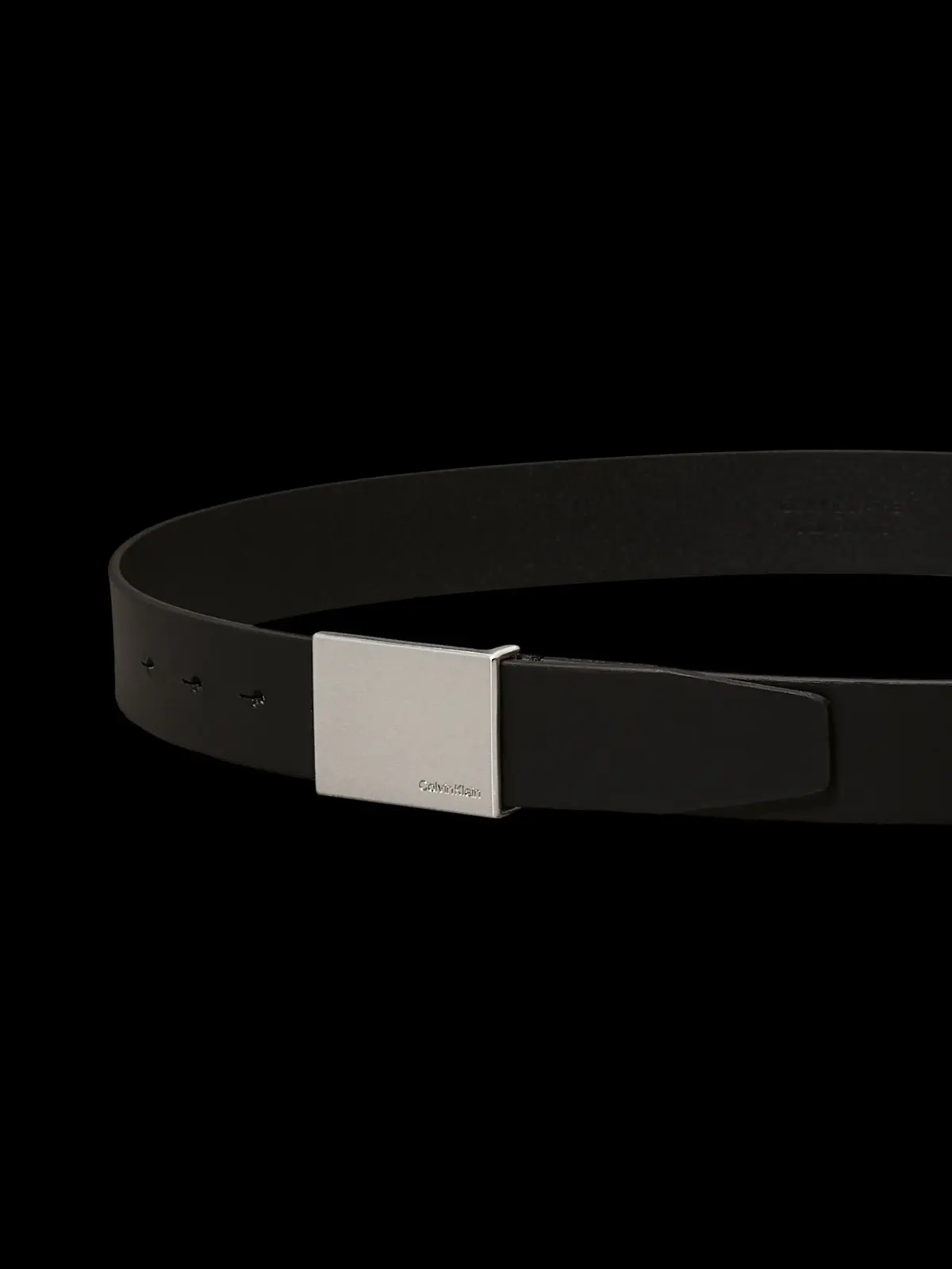 Calvin Klein FORMAL PLAQUE BELT 3, 001 Siyah Erkek Kemer