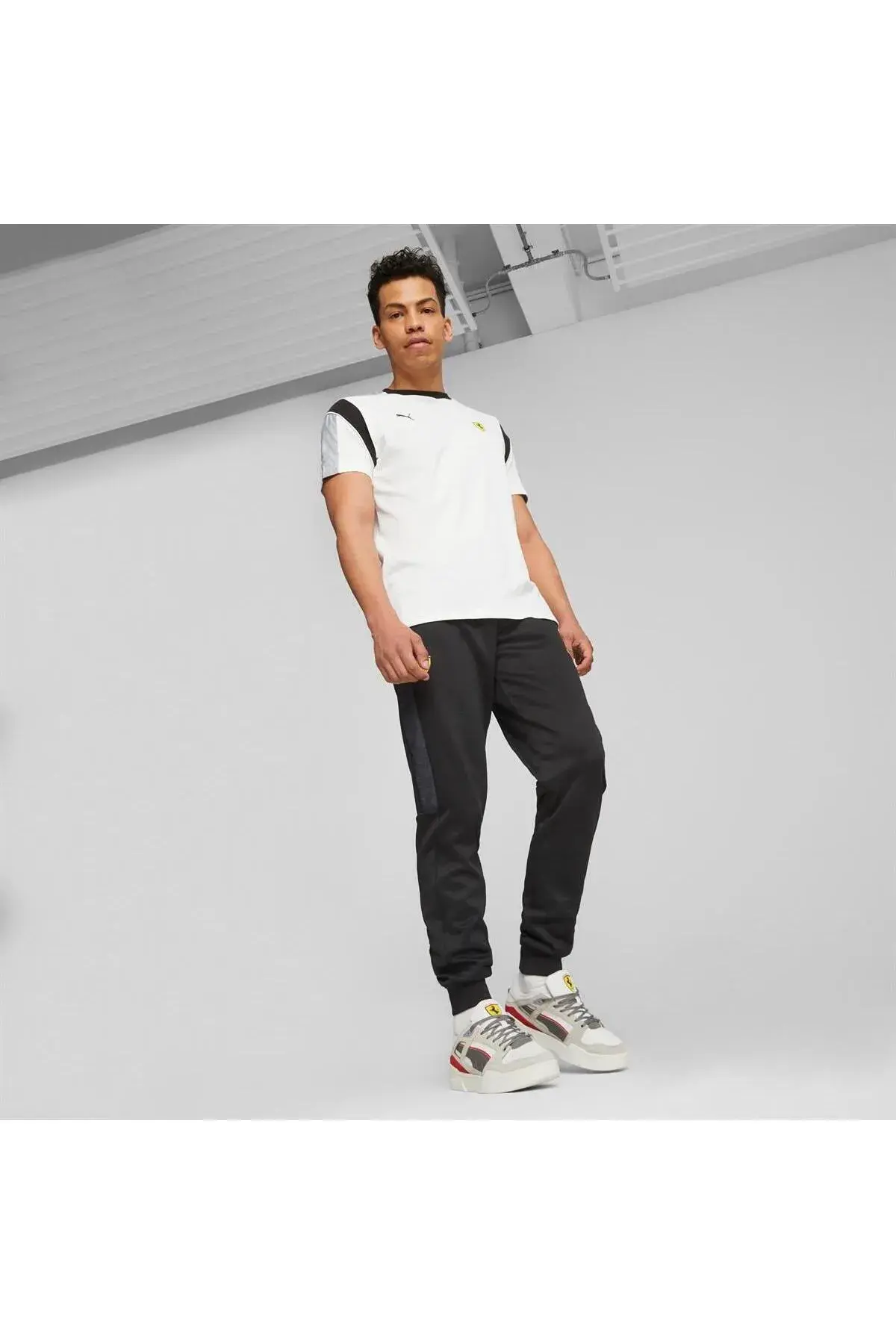 Puma Ferrari Race MT7 Track Pants Siyah Erkek Eşofman Altı