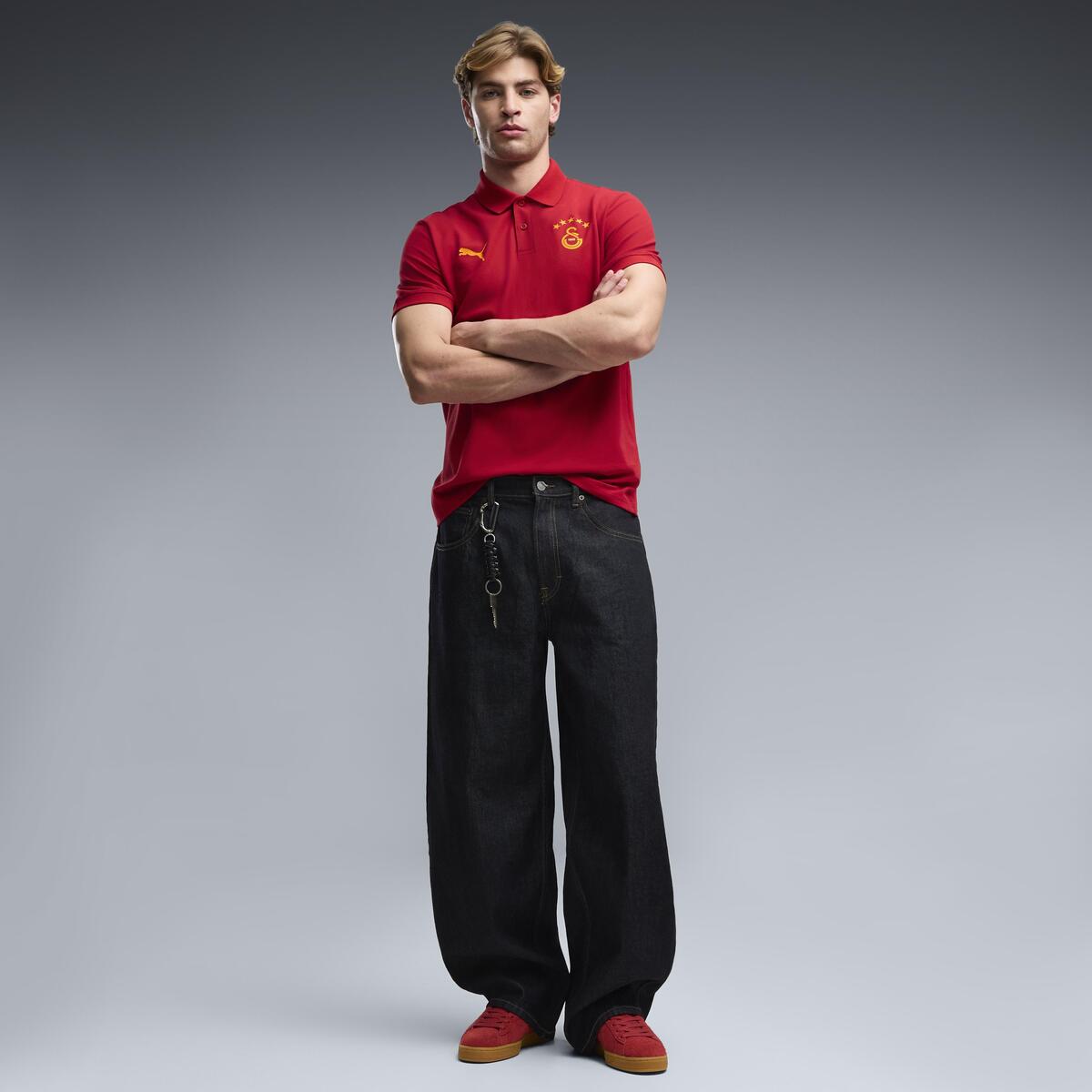 Puma GSK FtblESS Polo GALATASARAY FtblESSENTIALS Erkek Polo