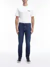 Calvin Klein SLIM FIT DARK BLUE Erkek Mavi Kot Pantolon
