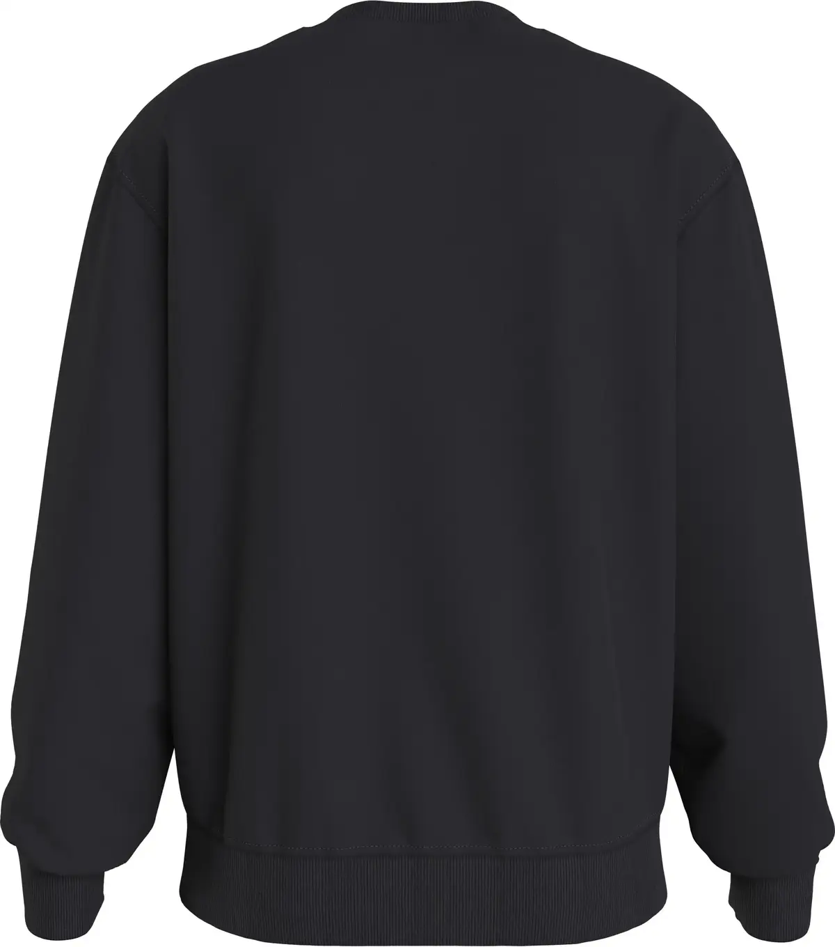 Calvin Klein MONOLOGO STENCIL CRE Erkek Siyah Sweatshirt