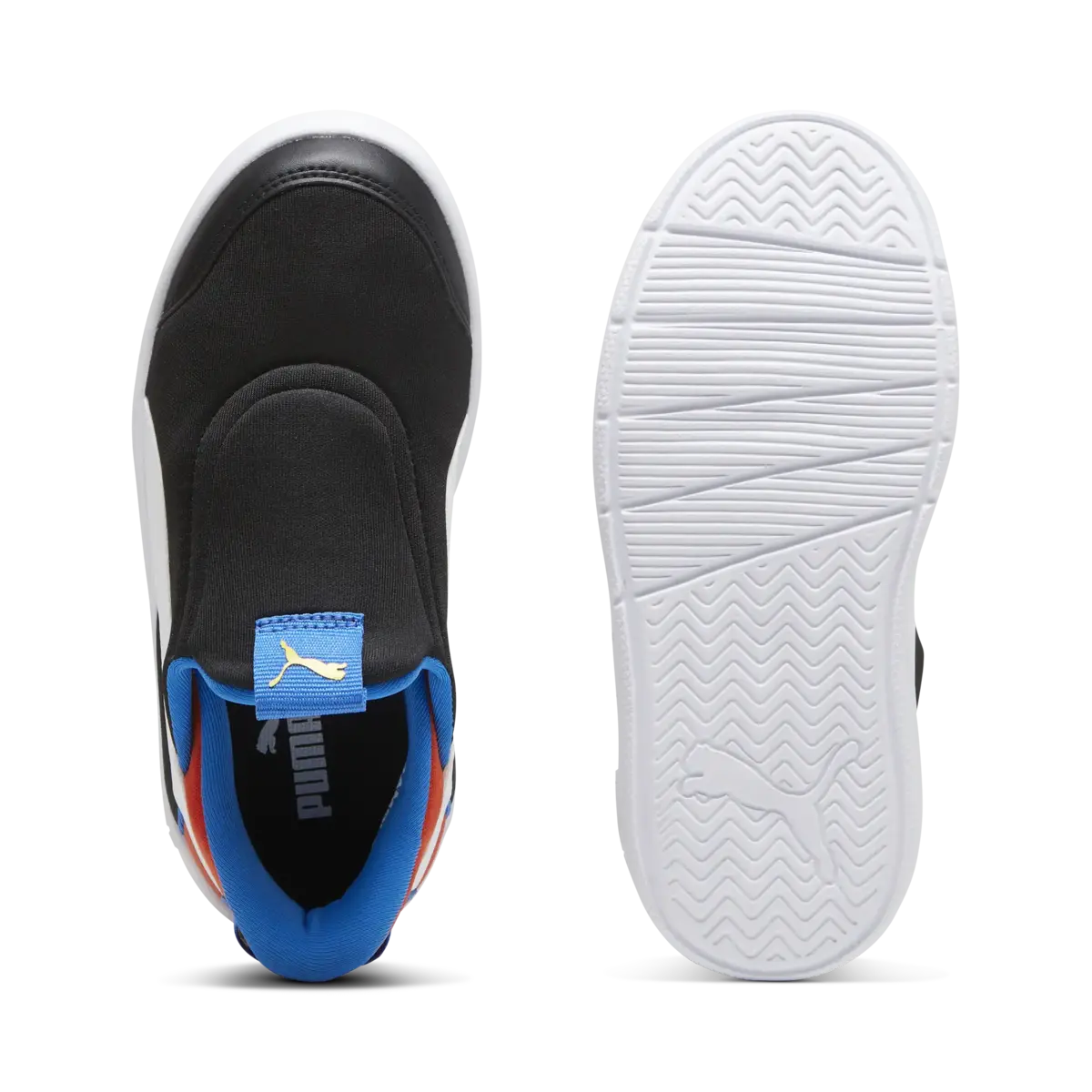 Puma Courtflex v3 SLIPTECHTMPS Siyah Erkek Çocuk Spor Ayakkabı