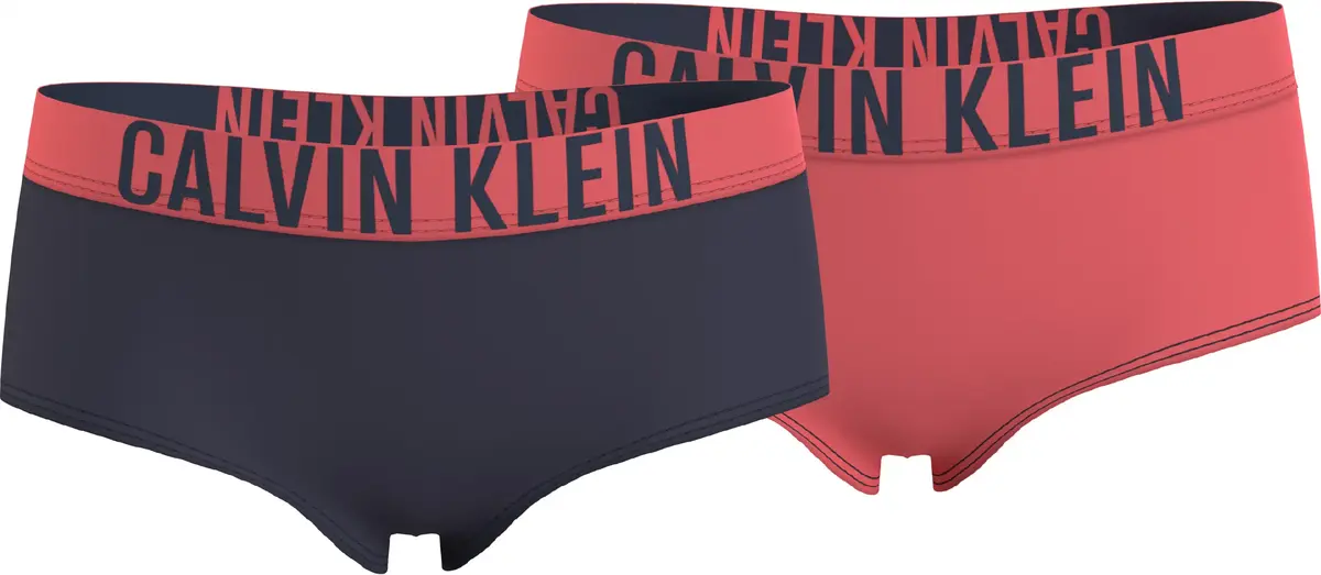 Calvin Klein 2PK SHORTY Kadın Pembe Boxer Set