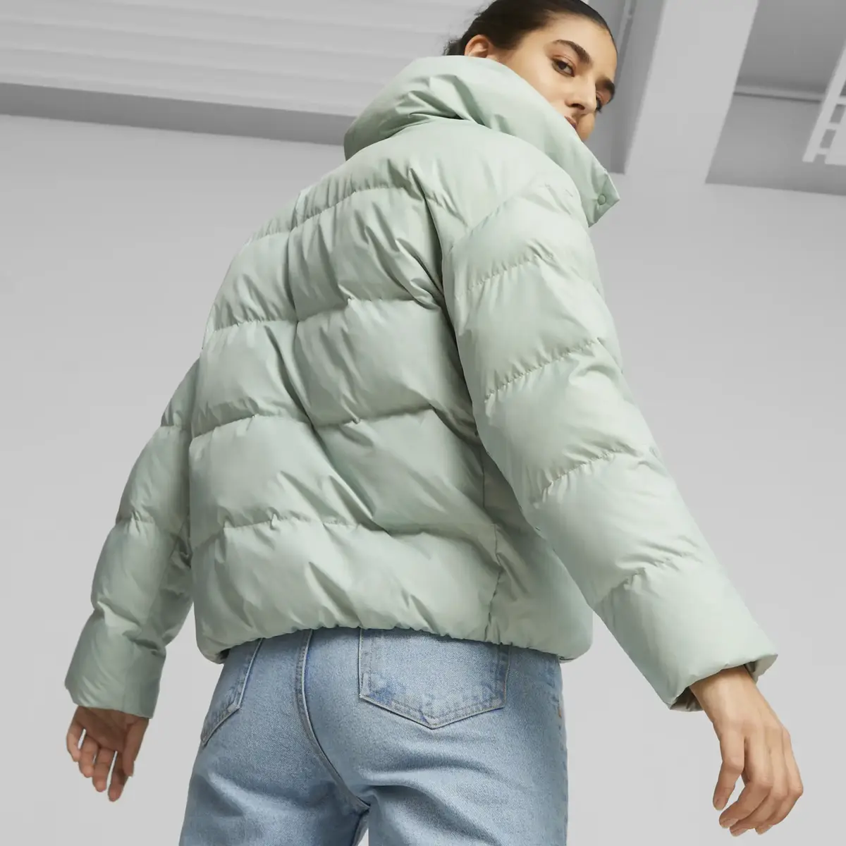 Puma Better Polyball Puffer Yeşil Kadın Mont