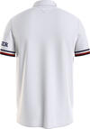 Tommy Hilfiger MONOTYPE GS CUFF SLI Erkek Beyaz Polo T-Shirt