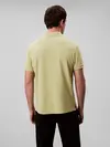 Calvin Klein SS MONOGRAM PIQUE PO, VEO Sarı Erkek Polo T-Shirt