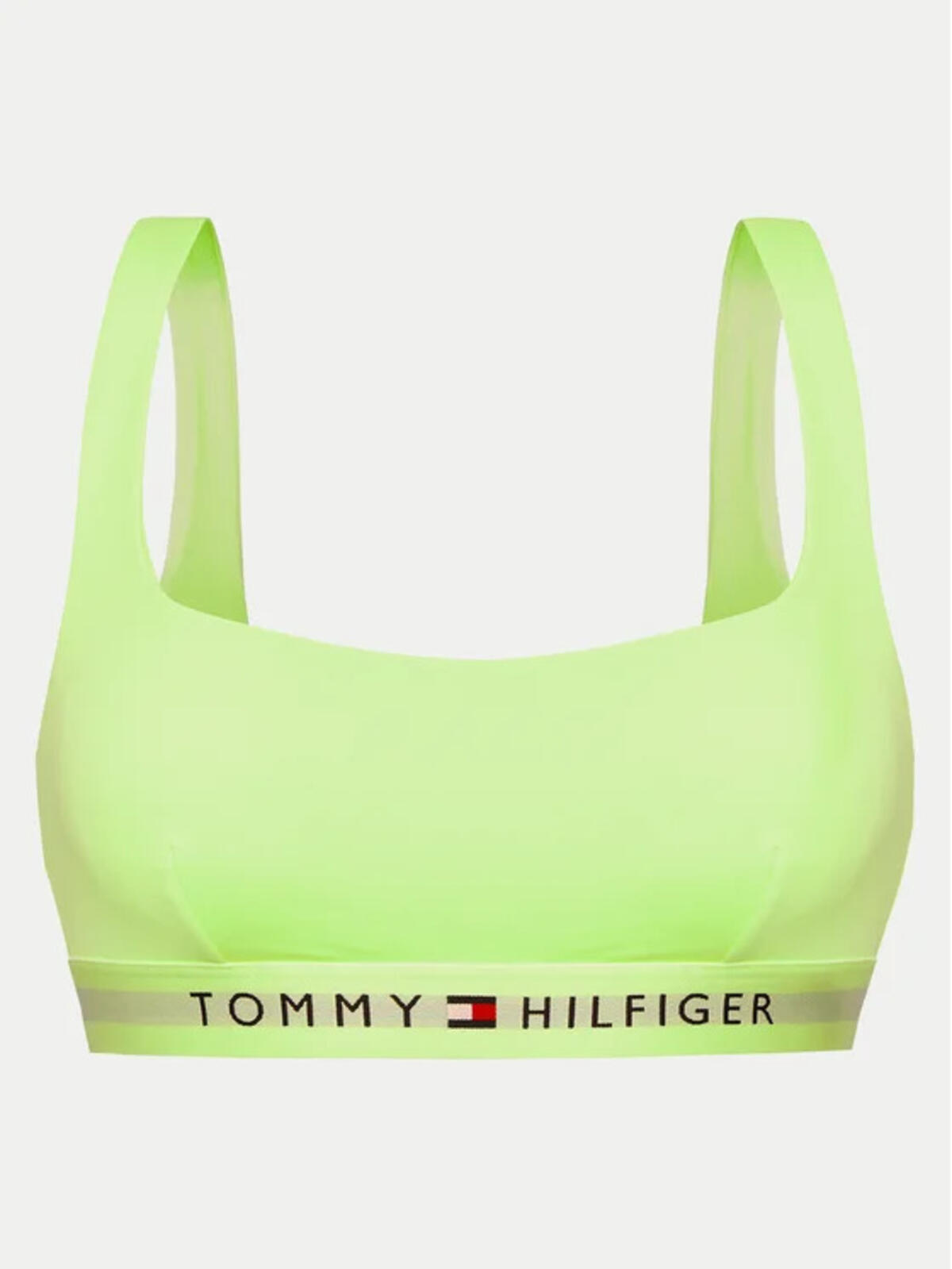 Tommy Hilfiger BRALETTE (EXT SIZES, LT3 Yeşil Kadın Bikini Üstü