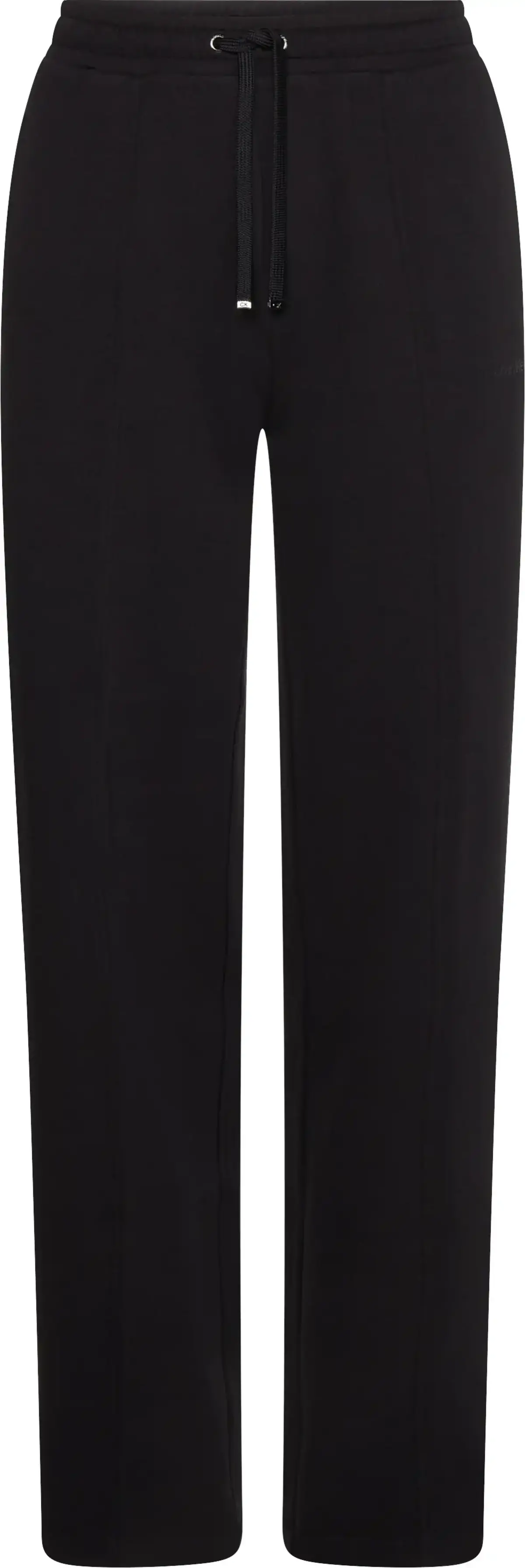 Calvin Klein MICRO LOGO SEAM WIDE Kadın Siyah Eşofman Altı