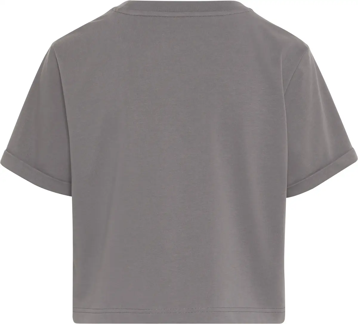 Calvin Klein SS LIQUID CK CROPPED, PBT Kahverengi Kadın T-Shirt & Polo