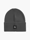 Calvin Klein MONOGRAM RUBBER PATC Erkek Antrasit Bere