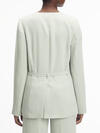 Calvin Klein STRUCTURE TWILL BLAZ Kadın Krem Blazer