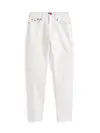 Tommy Hilfiger LUCY MR SLIM DI4192, 1D0 Beyaz Kadın Kot Pantolon