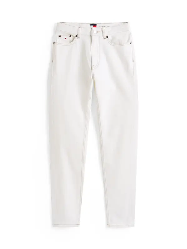 Tommy Hilfiger LUCY MR SLIM DI4192, 1D0 Beyaz Kadın Kot Pantolon